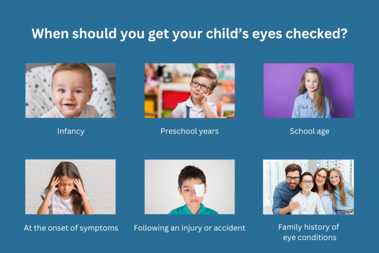 When should you get your child’s eyes checked